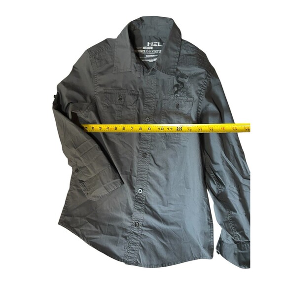 HELIX boys button down shirt size medium - Picture 3 of 6